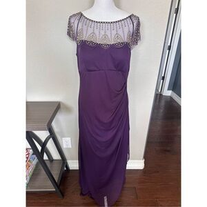 DJ Jazz Formal bejeweled Gown
